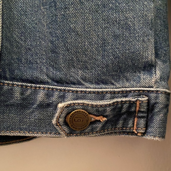 NWT Loft Jean Jacket - Picture 10 of 10
